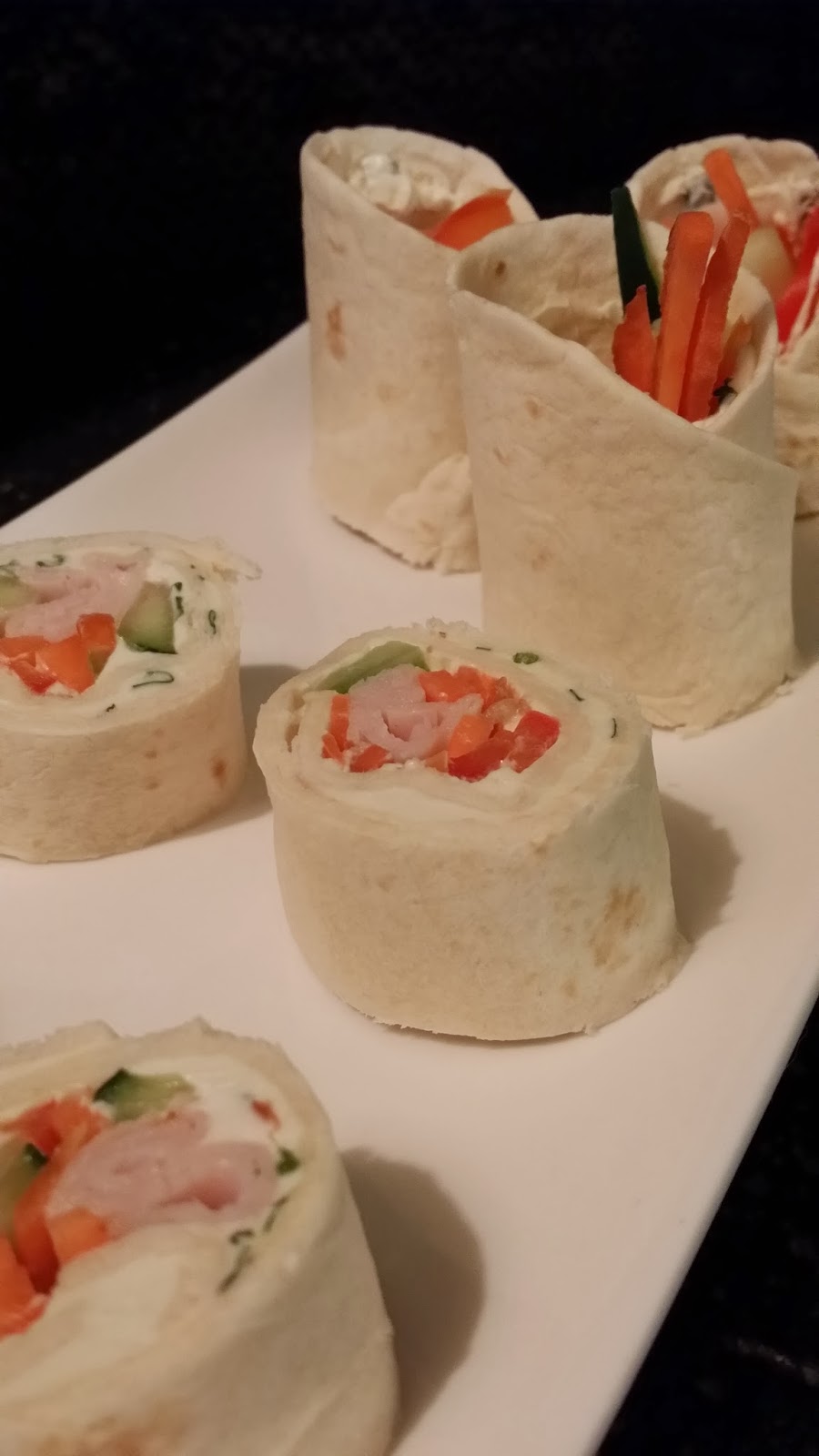 Sweet Addictions Cream Cheese Tortilla Roll Ups